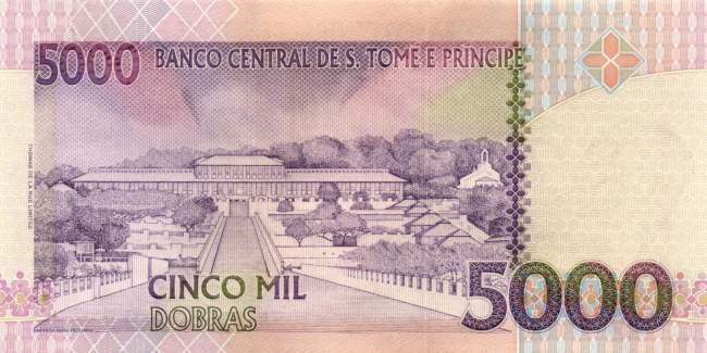 5000 Dobras 1996